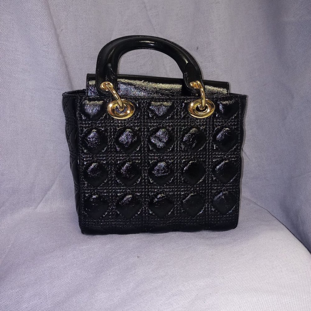 Black handbag